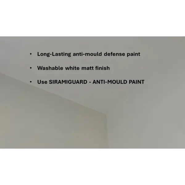 SIRAMIGUARD ANTI CONDENSATION Anti-mould defense paint for lasting protection against humidity