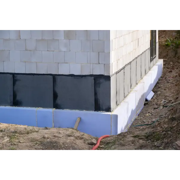 Foundation insulation and waterproofing with Siramiguard Vapour Barrier for effective protection