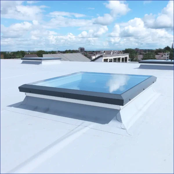 Skyseal | Flat Glass Fixed Rooflight White