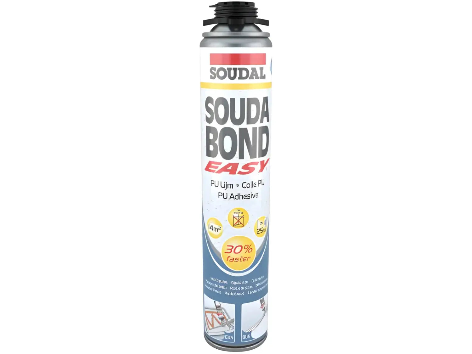 Soudal Soudabond Easy Gun Adhesives Soudal Adhesives • Soudal Adhesive, Adhesives, bonding adhesive,