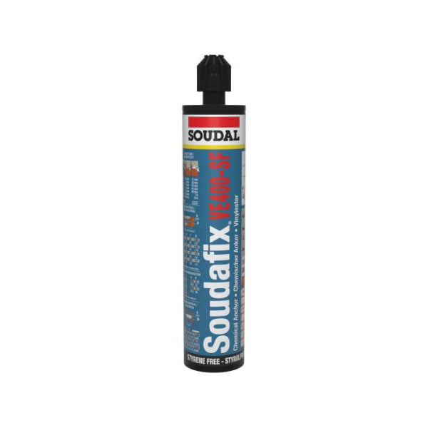 Soudafix VE400-SF - 410ml x 12 Units / dark grey