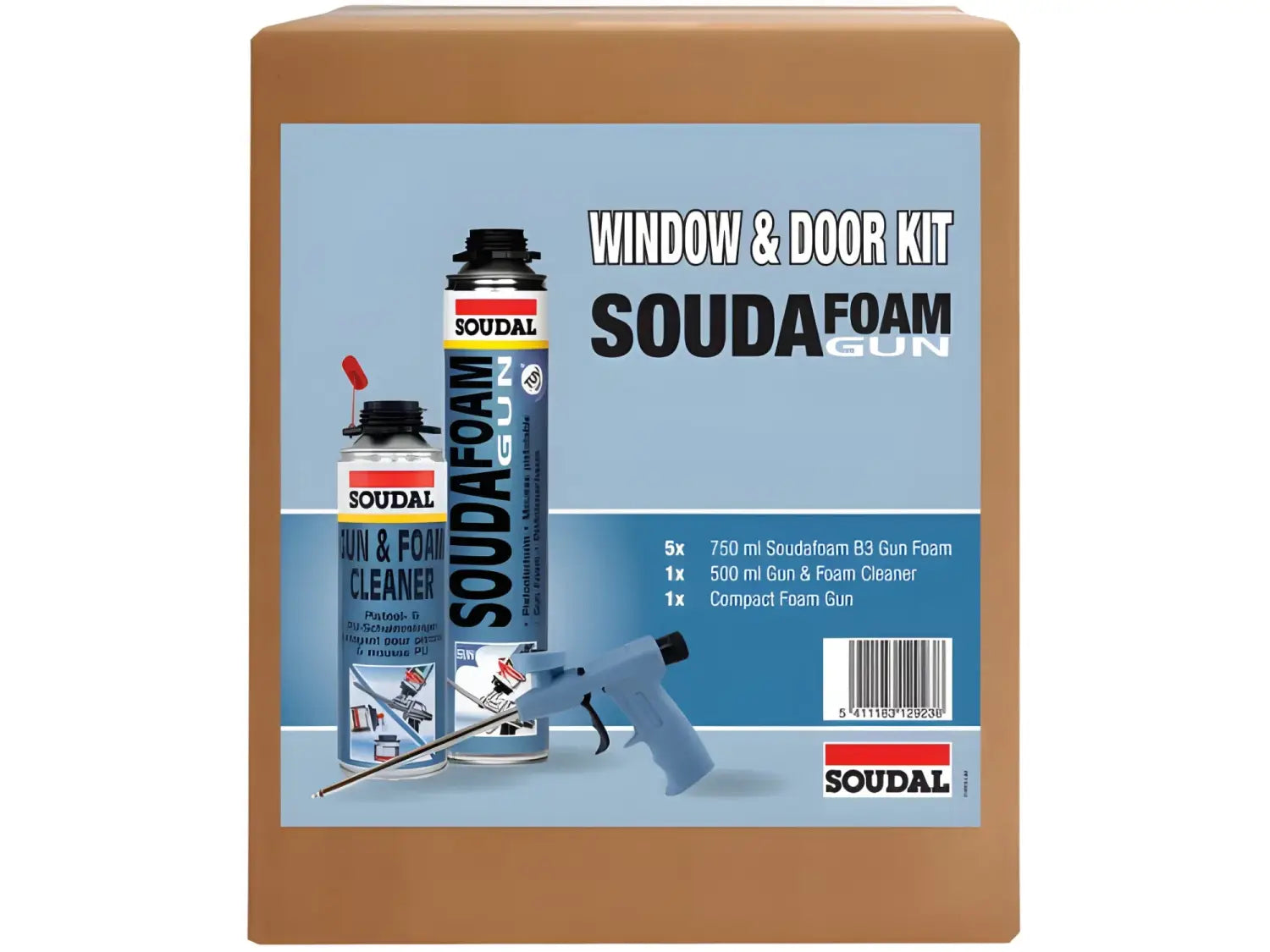 Soudal Soudafoam Window & Kit Soudal Soudal Soudal gap filler, gap filling, gap sealant, gap-filller, Soudal