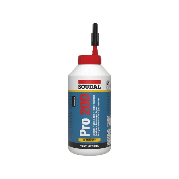 Soudal PRO 20D - Ultra Fast Wood Adh. Soudal Timber Soudal Adhesive, Soudal, Timber adhesive