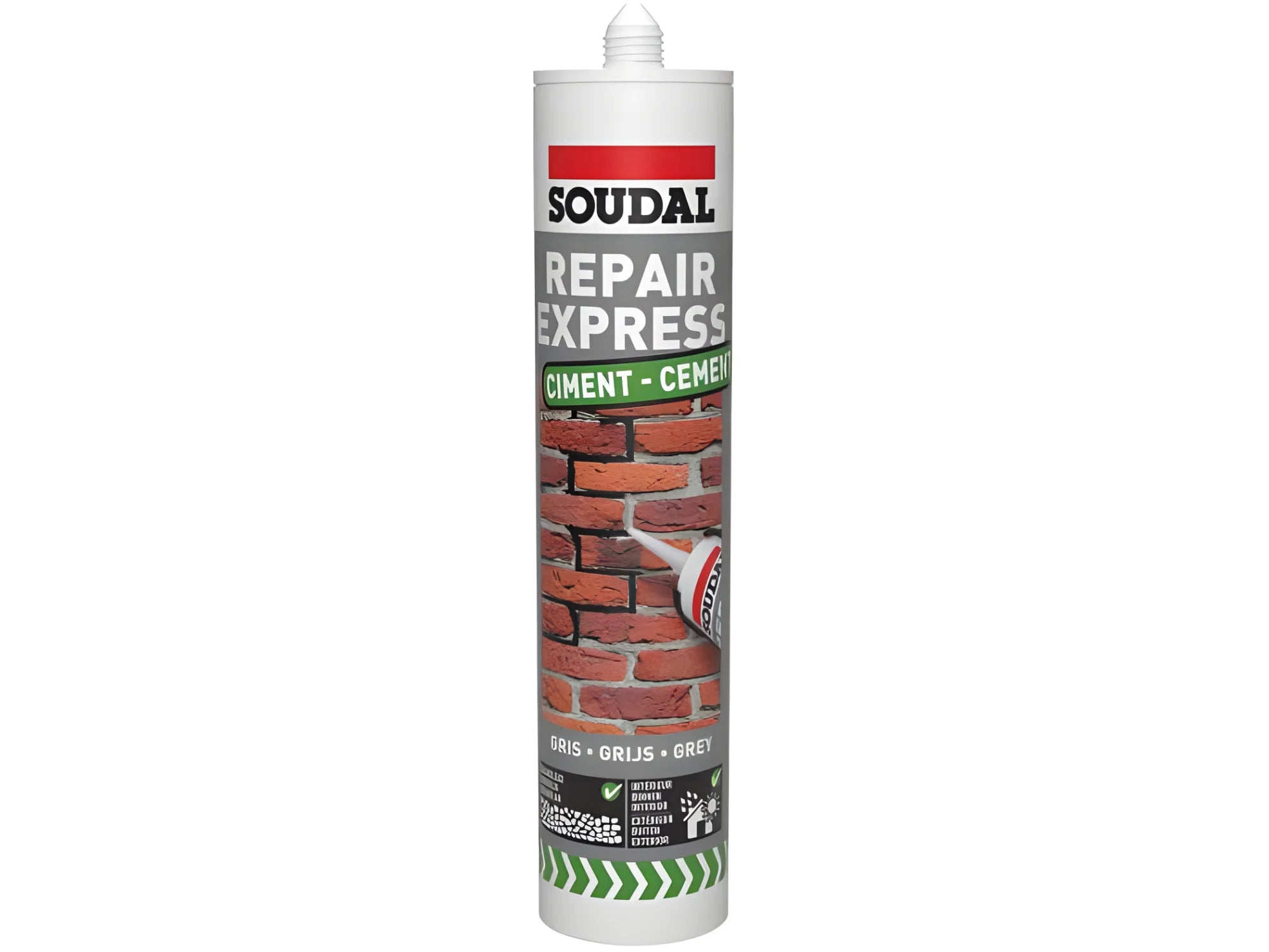 Soudal Repair Cement brick repair Soudal brick repair, Concrete Floor Coating, concrete joint sealer, Concrete Repair,