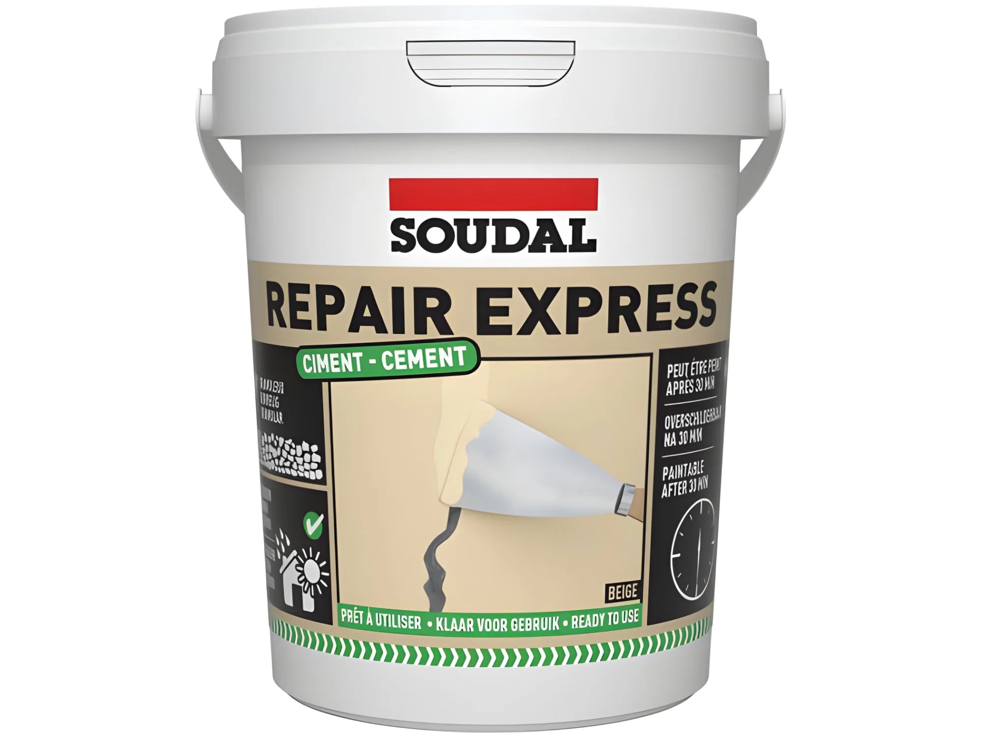 Soudal Repair Cement brick repair Soudal brick repair, Concrete Floor Coating, concrete joint sealer, Concrete Repair,