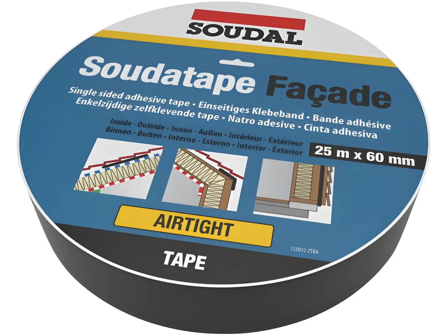 Soudal Soudatape Façade Soudal Tapes and EPDM Membranes Soudal gap filler, gap filling, gap sealant, gap-filller, Soudal