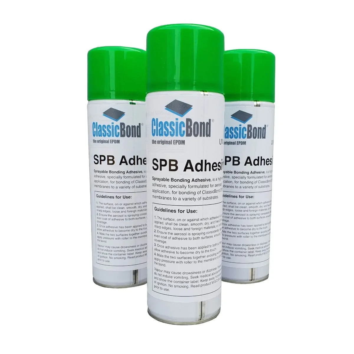 Sprayable Contact Bonding Adhesive 500ml ClassicBond classicbond, dpc, dpm membrane, EPDM, EPDM Membrane