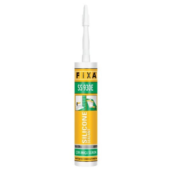 Tube of silicone sealant from SS 930E ideal for sealing and bonding applications