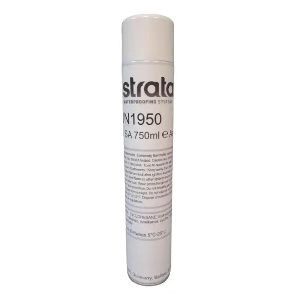 White spray can for StrataShield SA ALU protective coating application