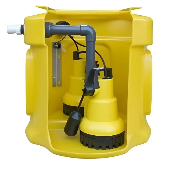 SumpFlo Twin Kits with 301 Pumps & Twin Outlet Wykamol Building Products, Property Renovation, Pump, Pumps, Shop Wykamol