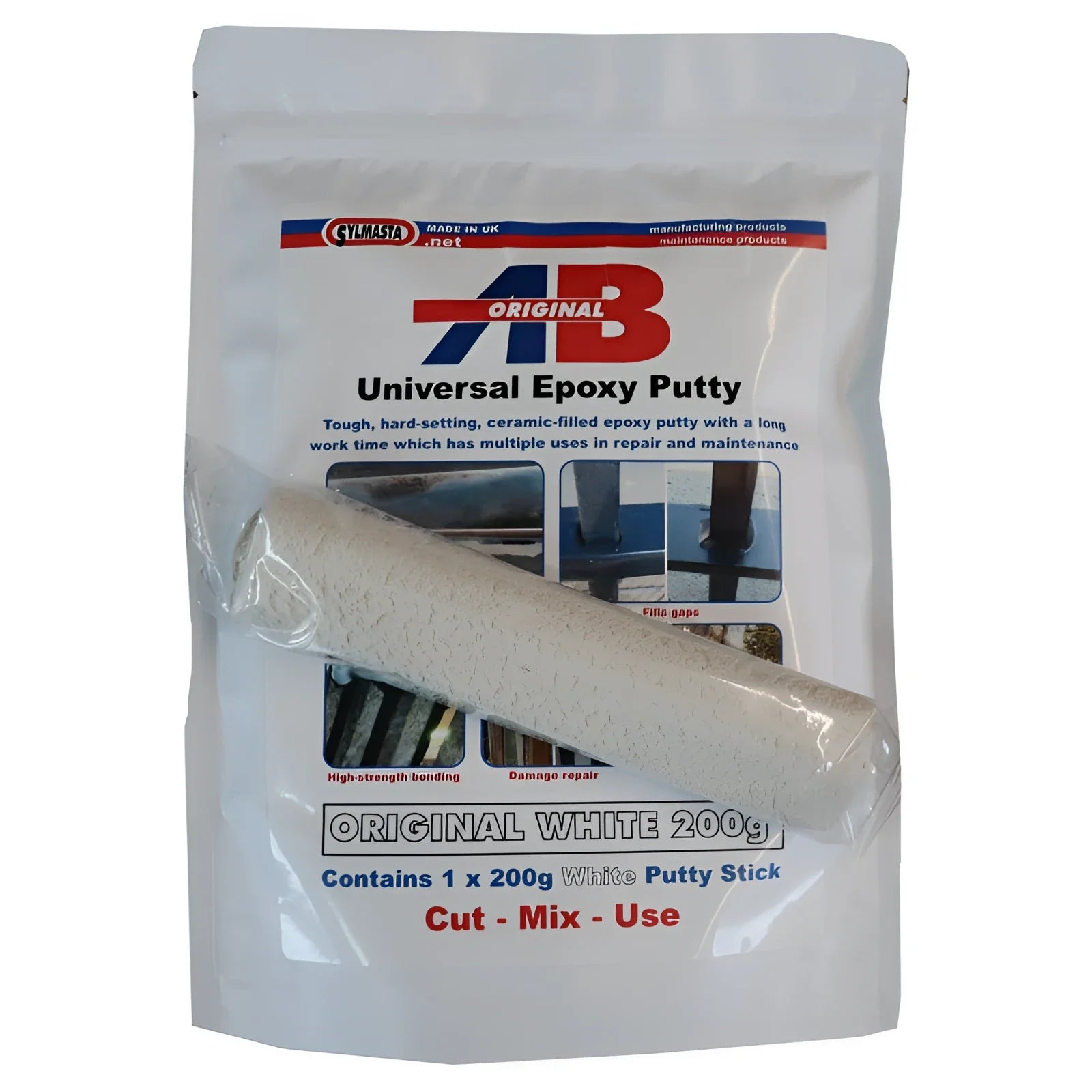 Sylmasta AB Epoxy Putty Stick Sylmasta Epoxy Putty Stick, Epoxy Repair Putty, filler, gap filler, Pipe