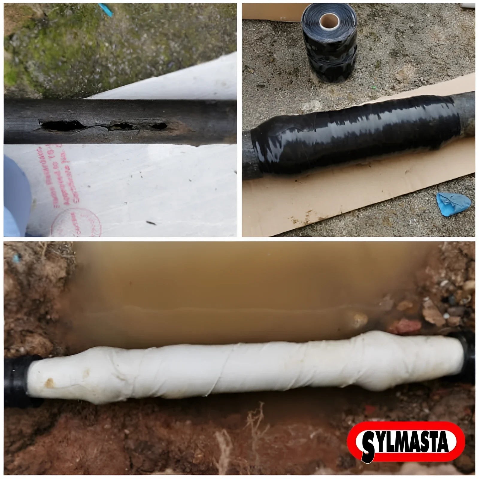 SylWrap Pipe Repair Contractor Case Sylmasta Contractor Case, Multiple Repairs, Pipe Repair, Sylmasta Metal Repair, WRAS