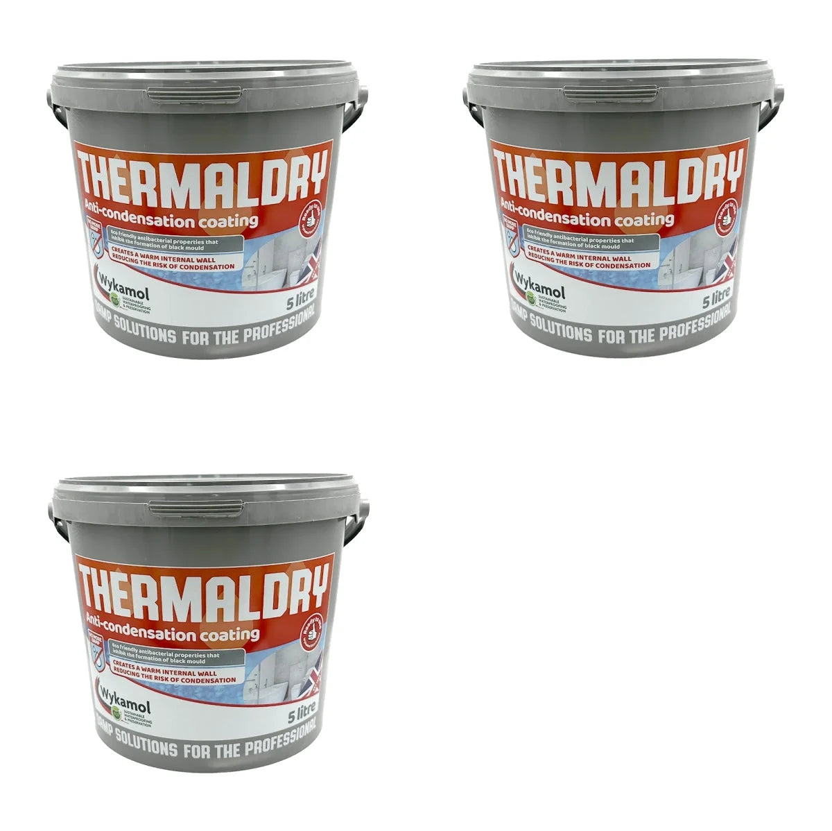 Thermaldry Anti-Condensation Paint with Hollow Beads Clever Shield - Asset Protection Anti-Condensation, Damp Proofing