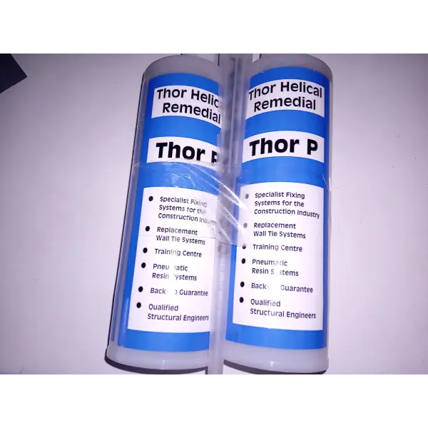 High-strength, waterproof Thor Helical Polyester Resin for permanent bolt anchoring in concrete, brick, and more. Rapid curing, durable, and vibration-proof.