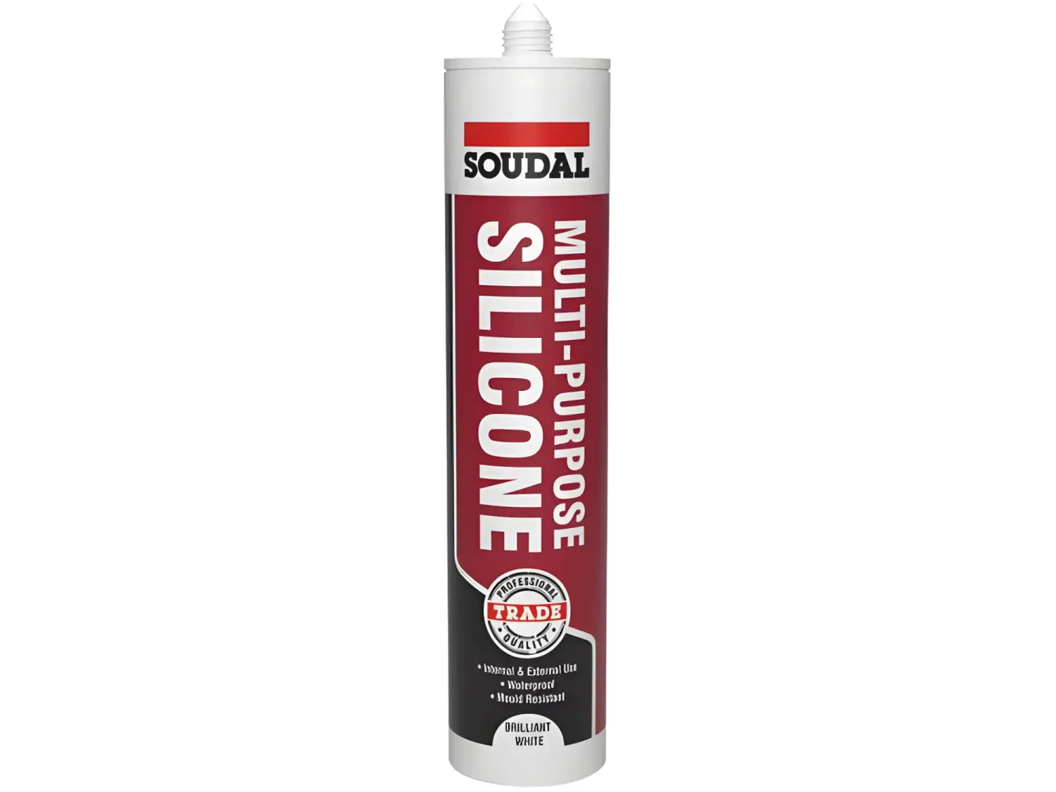 Soudal Trade Multi-Purpose Silicone bathroom sealant floor Soudal bathroom sealant, floor sealant, kitchen sealant,