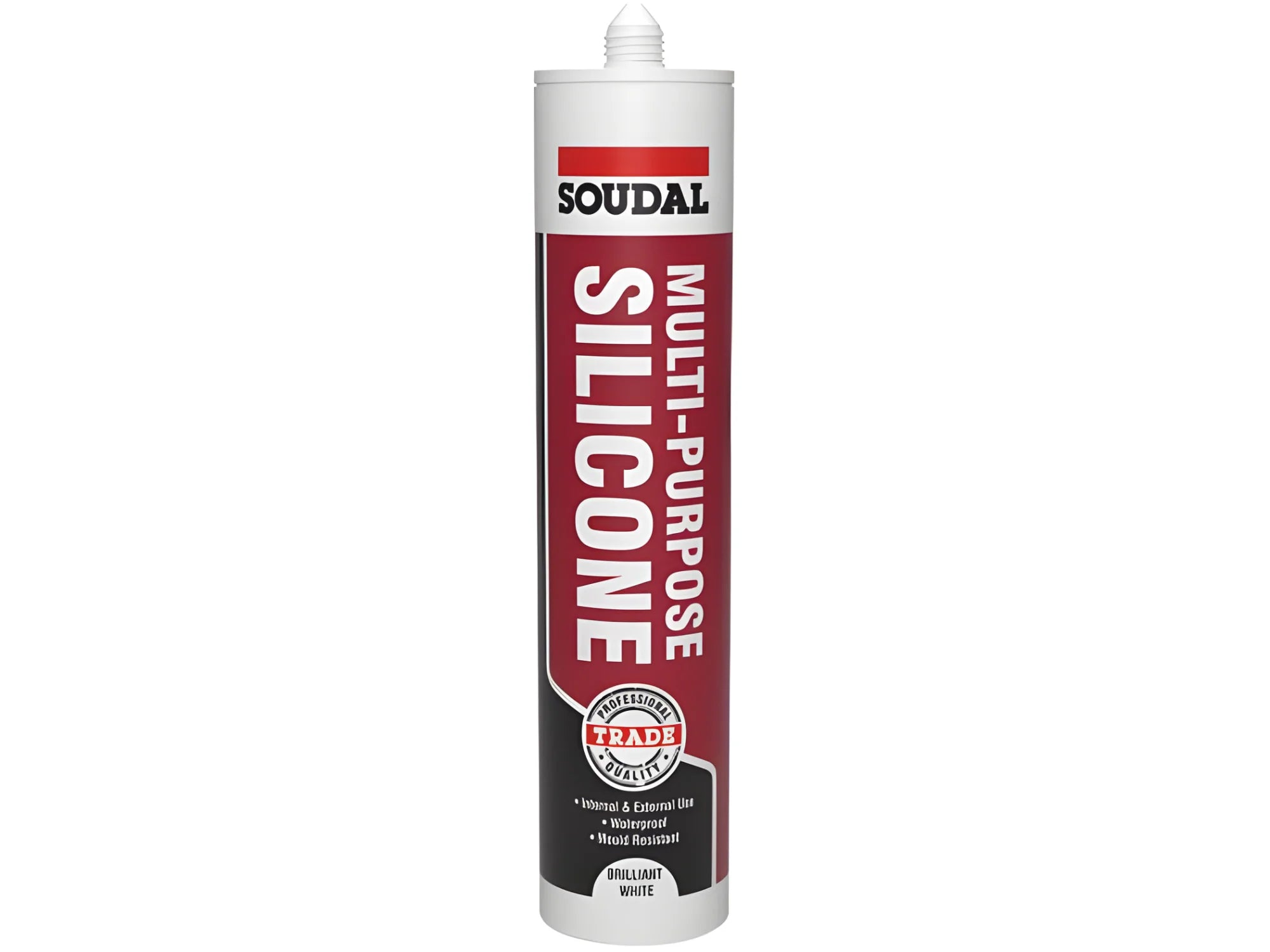 Soudal Trade Multi-Purpose Silicone bathroom sealant floor Soudal bathroom sealant, floor sealant, kitchen sealant,