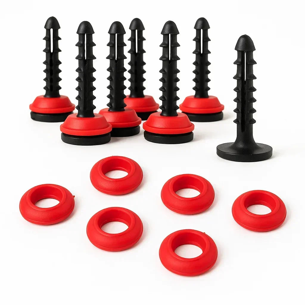 Clever Shield brick plugs for cavity drain membranes 60mm waterproofing membrane fixing plugs box of 100