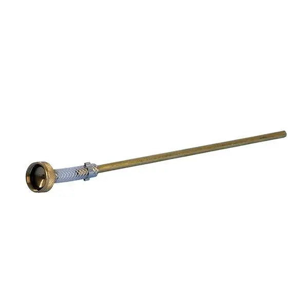 Brass and chrome oil dipstick part of Ultracure Damp Proofing Cream & Accessories