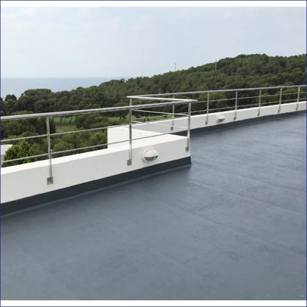High-Performance Liquid Waterproofing System. ULTRAFLEX® is ideal for new constructions and restoration work. Perfect for waterproofing roofs, terraces, balconies, canals, drains, and more.  ULTRAFLEX® is cold-applied, single-component, moisture-reactive, polyurethane liquid membrane that forms a continuous waterproof membrane that is perfect for waterproofing roofs. For new constructions and restoration work.
