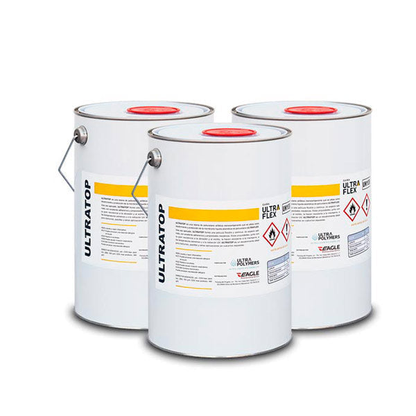 ULTRATOP is a single-component, aliphatic polyurethane resin used to coat and protect the ULTRAFLEX® aromatic polyurethane liquid membrane.