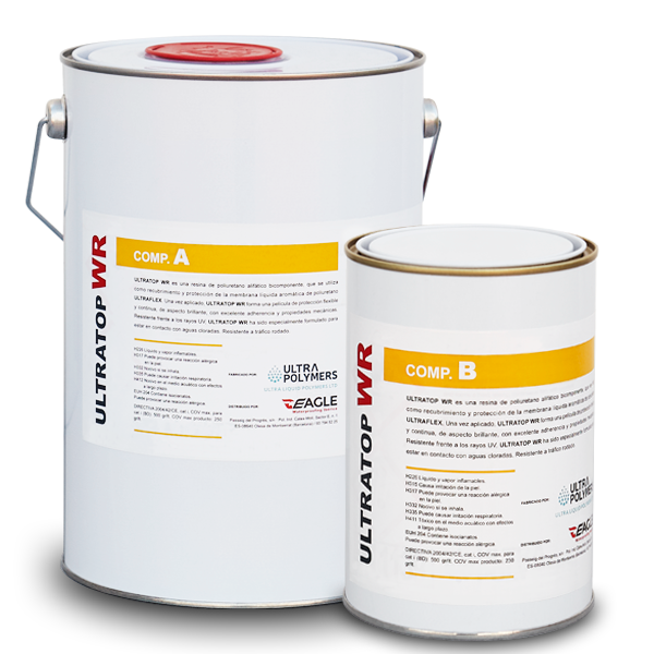 ULTRATOP is a single-component, aliphatic polyurethane resin used to coat and protect the ULTRAFLEX® aromatic polyurethane liquid membrane.