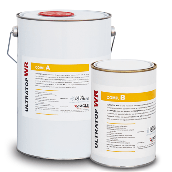 ULTRATOP is a single-component, aliphatic polyurethane resin used to coat and protect the ULTRAFLEX® aromatic polyurethane liquid membrane.