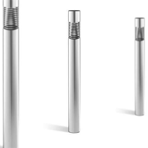 Stainless steel gas vent terminal