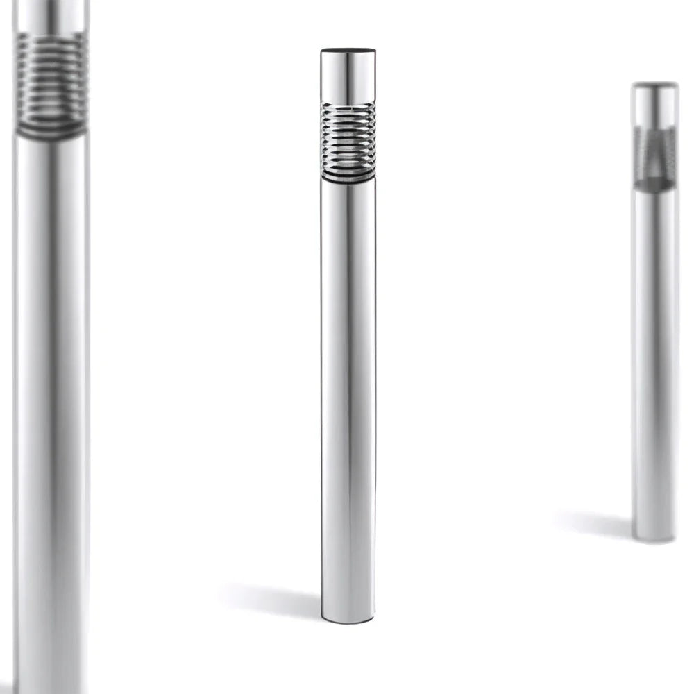 Stainless steel gas vent terminal