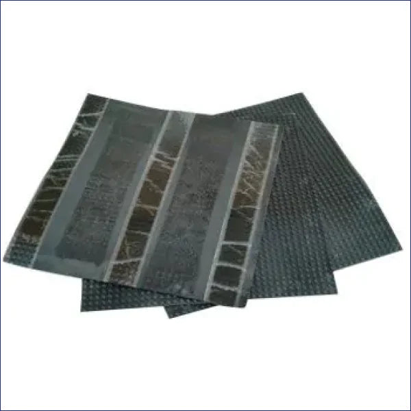 Used For: Rubber Flat Roof Promenade Tile or Walkway Pad for increasing the wear resistance on rubber flat roofs. Designed to withstand heavy foot traffic.  Size: 760mm x 760mm  Material: EPDM Rubber with Pressure sensitive adhesive strips