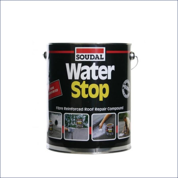 Soudal Waterstop - Emergency repair and renovating of flat and pitched roofs, gutters, cupolas etc. under all weather conditions. Waterproofing of cracks in roofing.