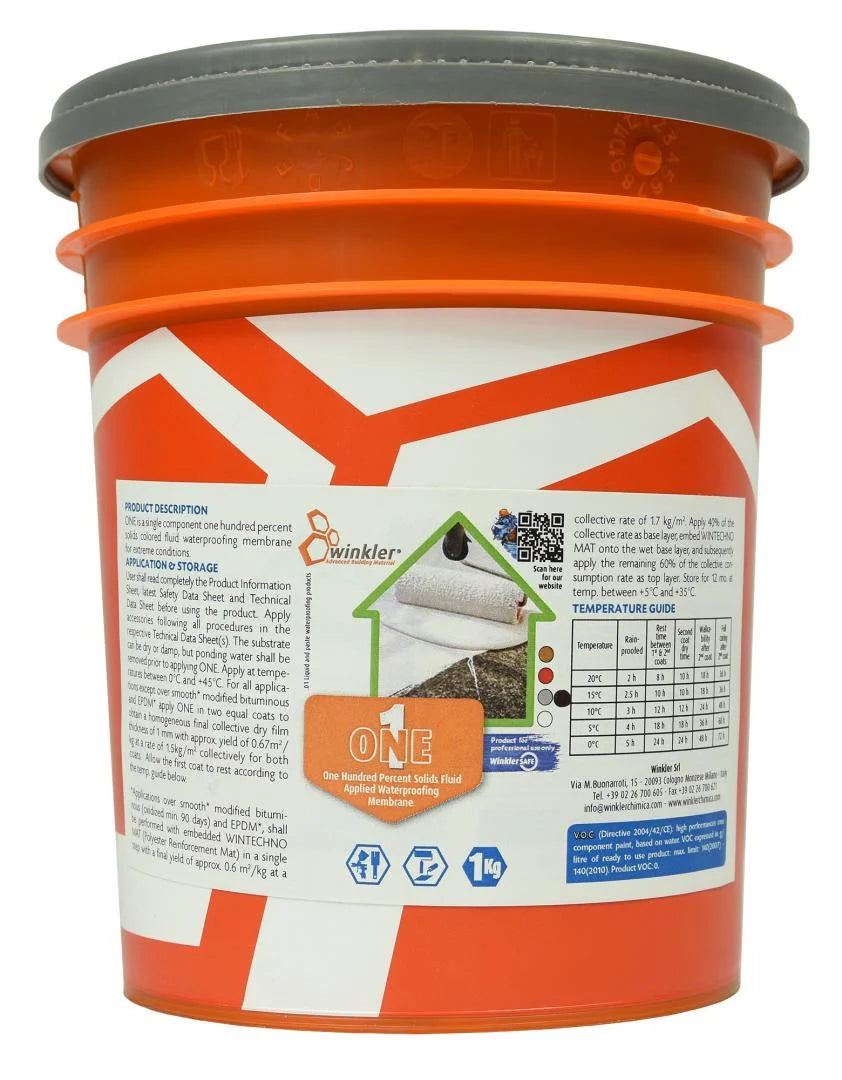 Winkler ONE - Liquid Roof Membrane Winkler Flat Roof, Flat Roof Coating, Flat Roof Waterproofing, Liquid Coating, metal