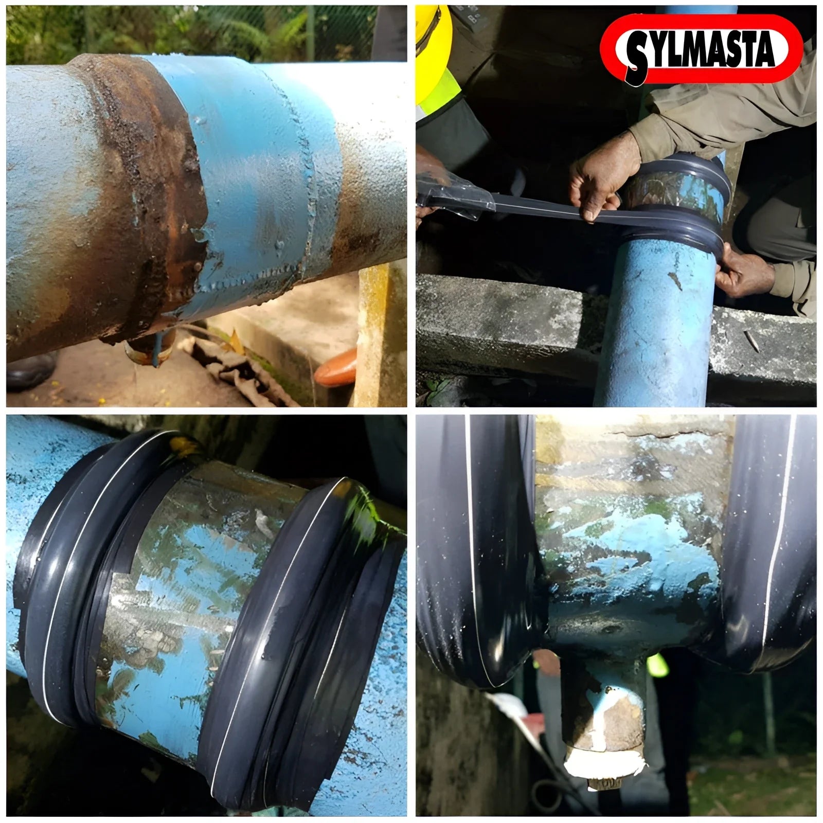 Wrap & Seal Pipe Burst Repair Tape Sylmasta Pipe Burst Tape, Sylmasta Metal Repair, Wrap & Seal, WRAS