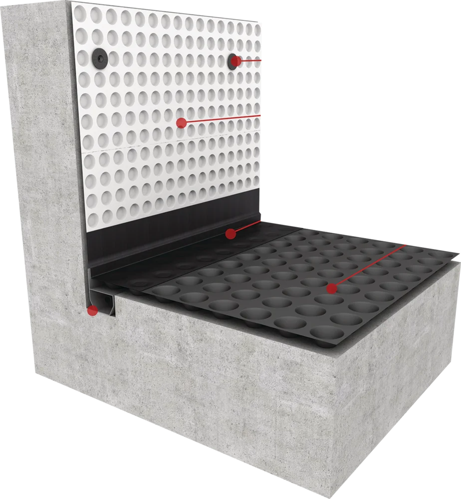 Wykamol Corner Strip Tape 150mm Waterproofing Tape Rolls Basement, Basement Construction, Basement Membrane, building
