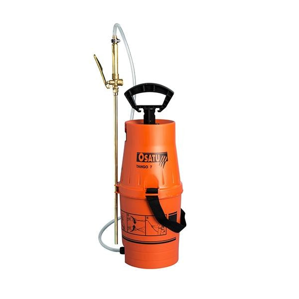 Orange Wykamol DPC Spray Applicator with pump handle and nozzle wand for precise spraying