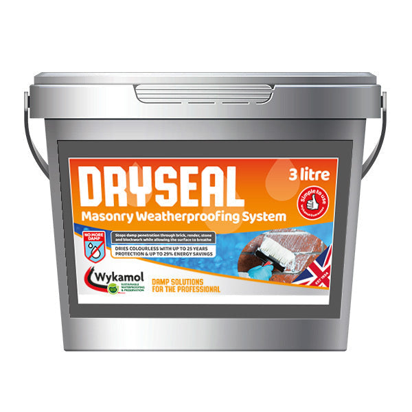 Wykamol DrySeal Masonry Protection Cream Dryseal 3L Wykamol