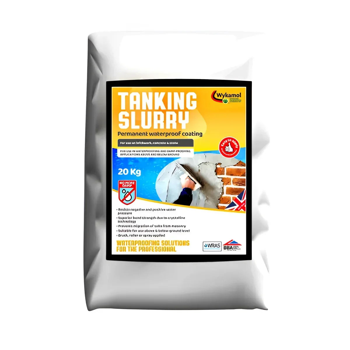 Wykamol Tanking Slurry for Damp Proofing Wykamol Basement, Basement Construction, building material suppliers,