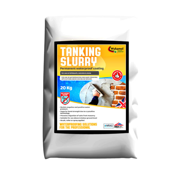 No More Damp Tanking Slurry - Waterproofing for Concrete &