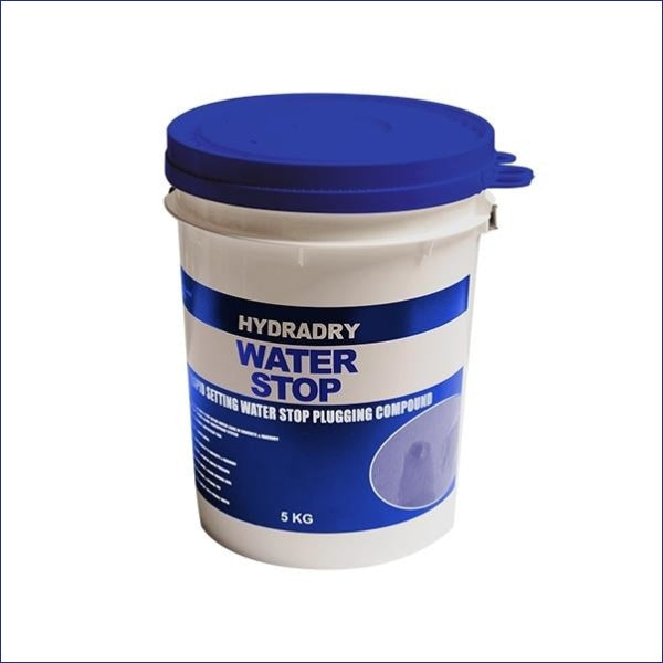 HydraDry WaterStop Rapid Setting Plugging Mortar - No More 
